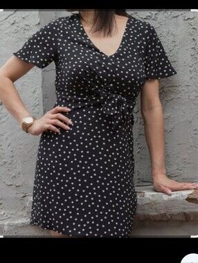 Everly polka dot dress Size Large